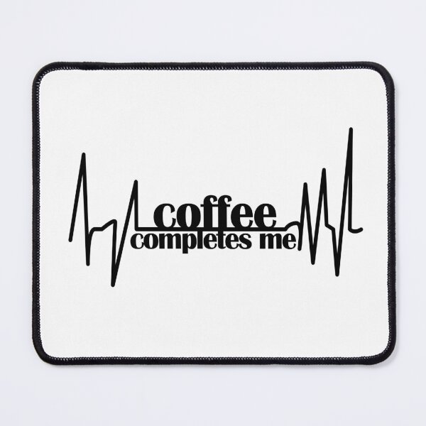 Item preview,  Coffee completes me | gift for her | coffee lovers tee | caffeine | coffee | coffee lover designed and sold by vilma3000.