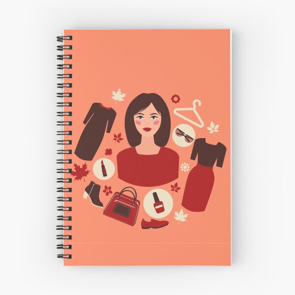 Item preview, Shopping Autumn in Flat Design with Woman designed and sold by ivector.