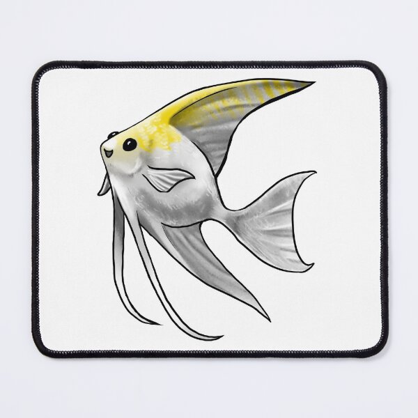 Item preview, Gold Pearl Scale Angelfish designed and sold by Jennifer Stolzer.