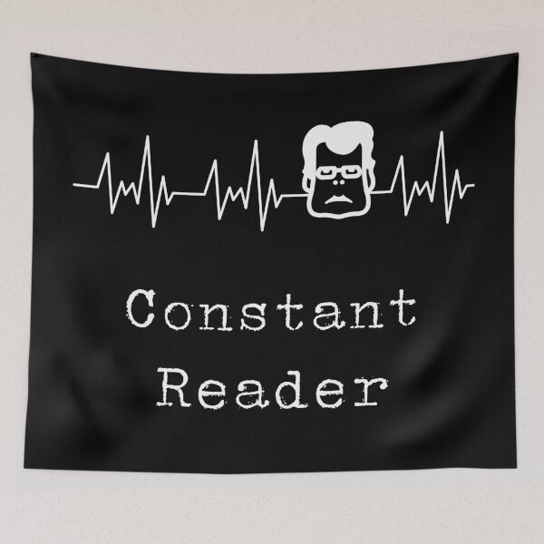 Item preview, Stephen King Heartbeat Constant Reader designed and sold by NewHumansDesign.