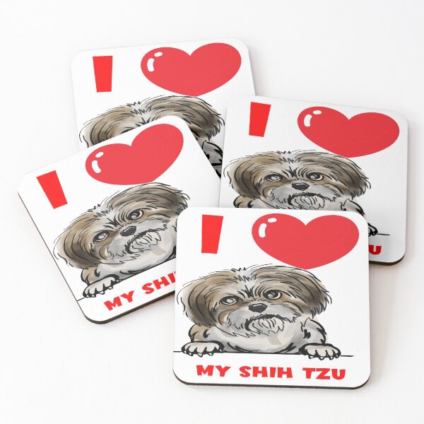 Item preview, I Love My Shih Tzu designed and sold by davidmurtagh.