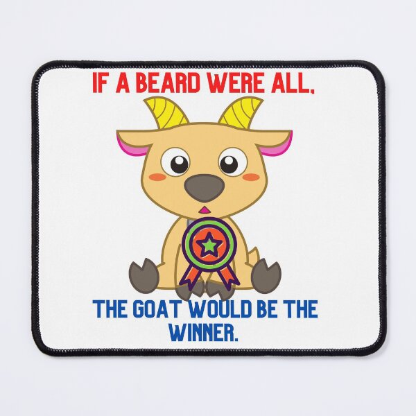Item preview, The Winner beared goat designed and sold by Hinny8.