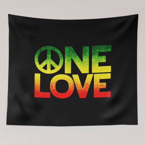 Item preview, One Love Rasta Design designed and sold by BeachlifeNSB.