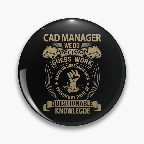 Artikelvorschau, Cad Manager T-Shirt - We Do Precision Job Gift Item Tee entworfen und verkauft von paneczkopat.