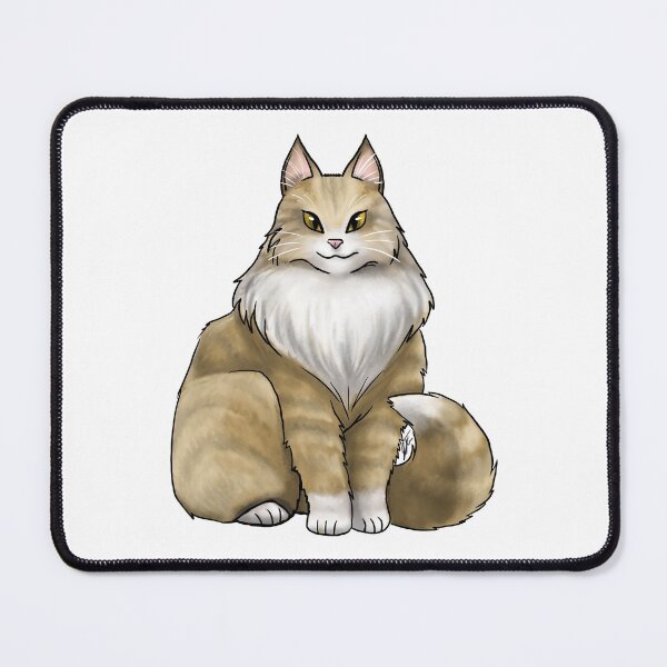 Item preview, Cat - Mane Coon Cat - Orange designed and sold by Jennifer Stolzer.