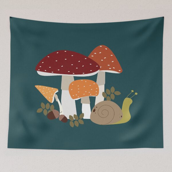 Item preview, Cozy Mushrooms designed and sold by taraleetilma.