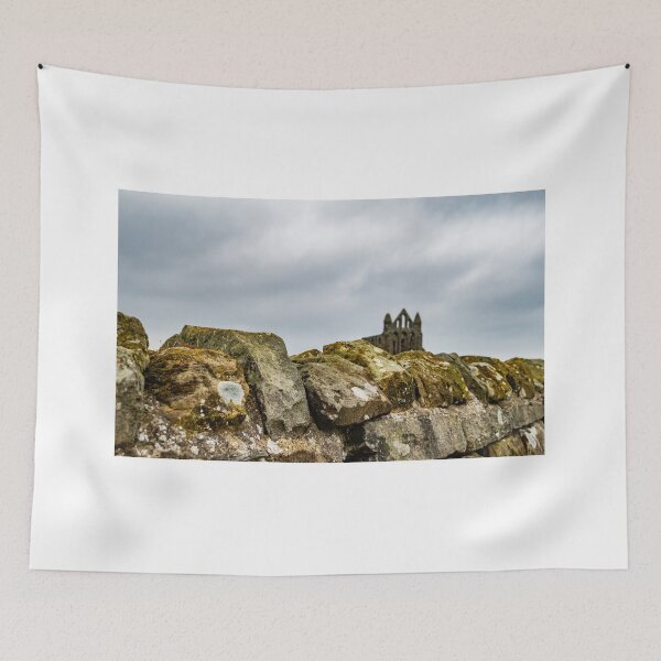 Item preview, Ancient stone wall in Whitby, North Yorkshire designed and sold by yackers1.