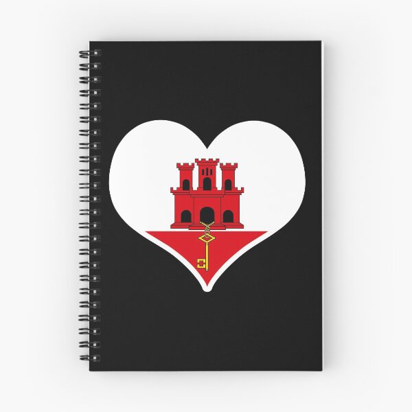 Item preview, Gibraltar Flag Heart designed and sold by PKHalford.