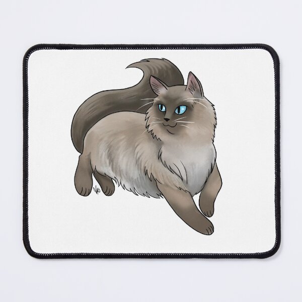 Item preview, Cat - Ragdoll Cat - Brown and Tan designed and sold by Jennifer Stolzer.