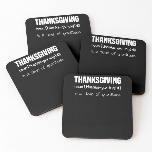 Item preview, Thanksgiving is a time of gratitude Thanksgiving designed and sold by JustBeeAwesome.