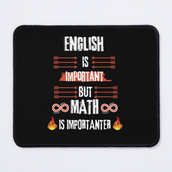 Item preview,  english is important but math is importanter designed and sold by Innovational.