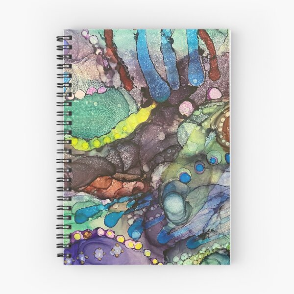 Item preview,  Vivid Multicolored Alcohol Ink Liquid Abstract Art designed and sold by melodywatson.