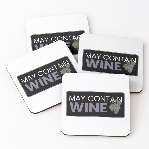 Item preview, May Contain Wine Funny Drinking Gift Tee Shirt for Women and Men T-shirt designed and sold by LETSTRIP.