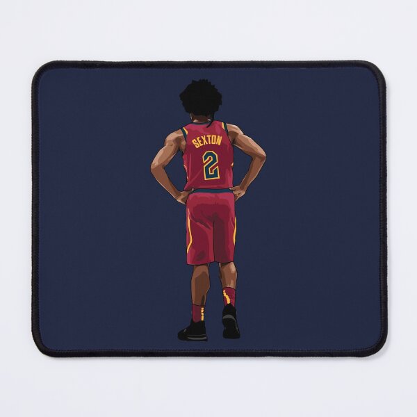 Item preview, Collin Sexton Vector Back Burgundy Qiangy designed and sold by qiangdade.