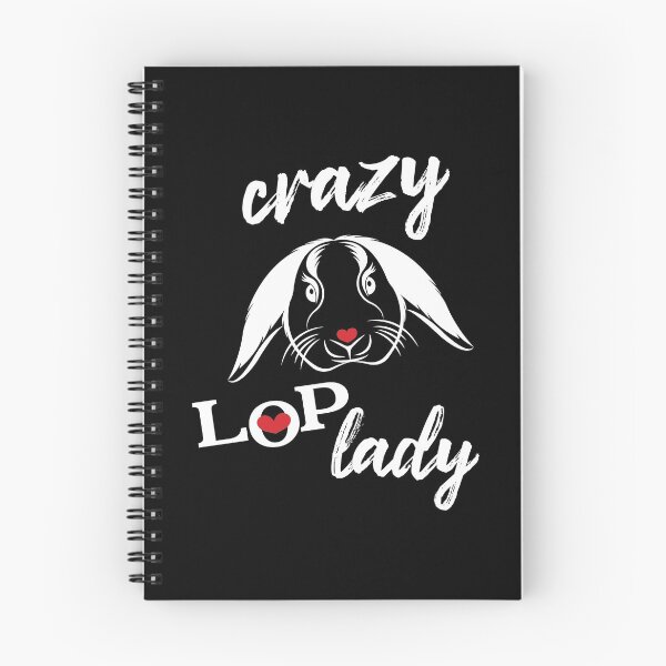 Item preview, Crazy lop lady mini Holland lop rabbit lover designed and sold by Tanya Mihe.