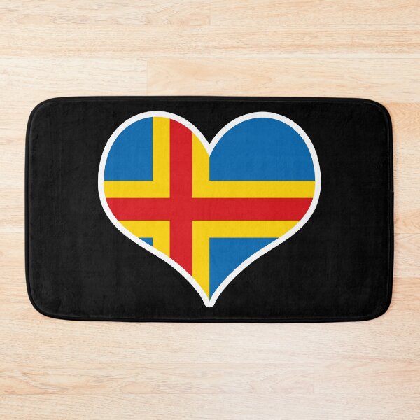 Item preview, Aland Flag Heart designed and sold by PKHalford.