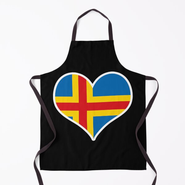 Item preview, Aland Flag Heart designed and sold by PKHalford.