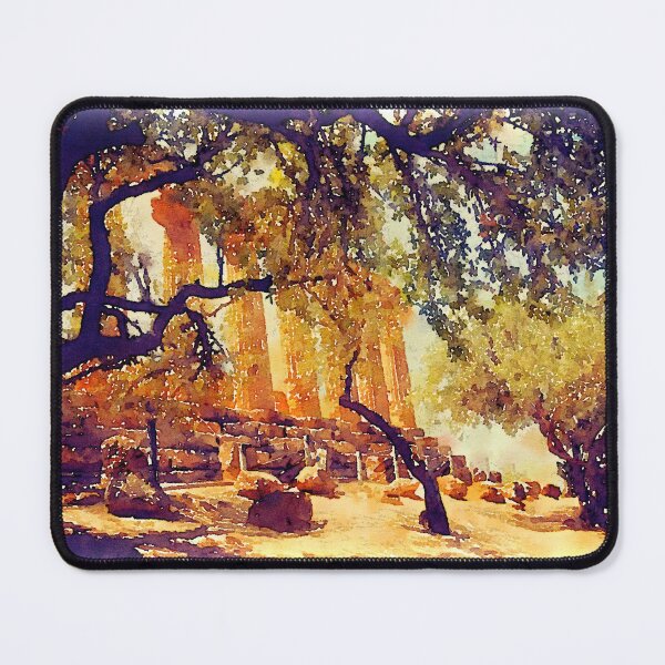 Item preview, Temple and Olive Trees, Agrigento, Sicily designed and sold by Douglas E. Welch Design and Photography.