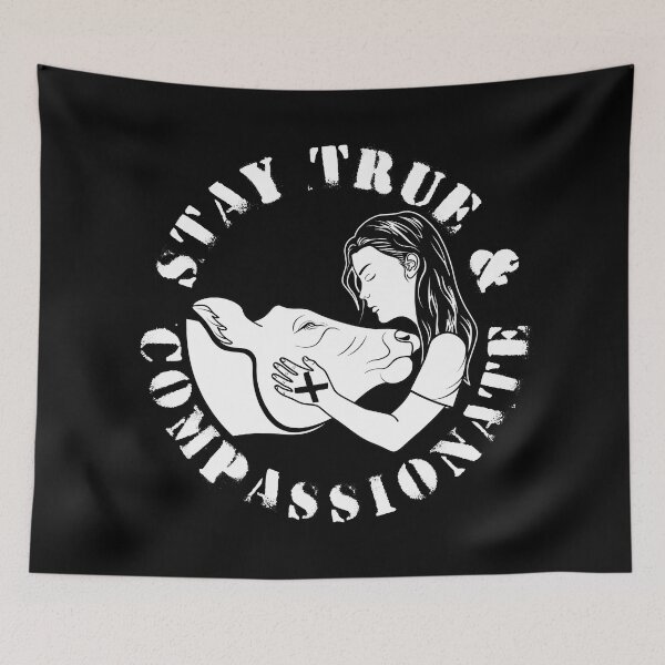 Item preview, Stay True & Compassionate designed and sold by HelenaMeliora.