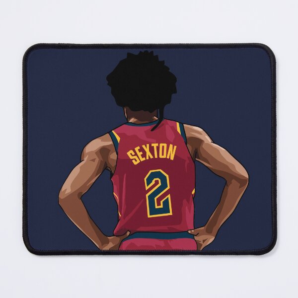 Item preview, Collin Sexton Vector Back Burgundy Upper Body Qiangy designed and sold by qiangdade.