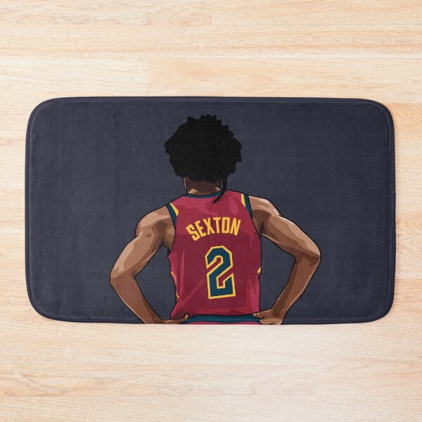 Item preview, Collin Sexton Vector Back Burgundy Upper Body Qiangy designed and sold by qiangdade.