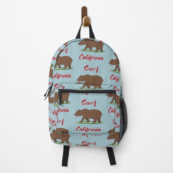 Item preview, California State Bear Surf California Vintage Surfer designed and sold by OliviaGbyKyro.