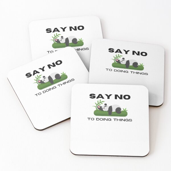 Item preview, Say No to doing things | Lazy quotes designed and sold by 4SeasonsDesigns.