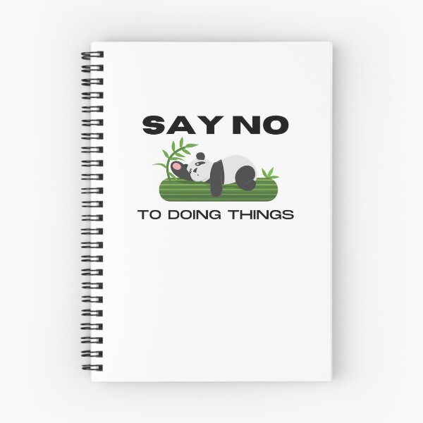 Item preview, Say No to doing things | Lazy quotes designed and sold by 4SeasonsDesigns.