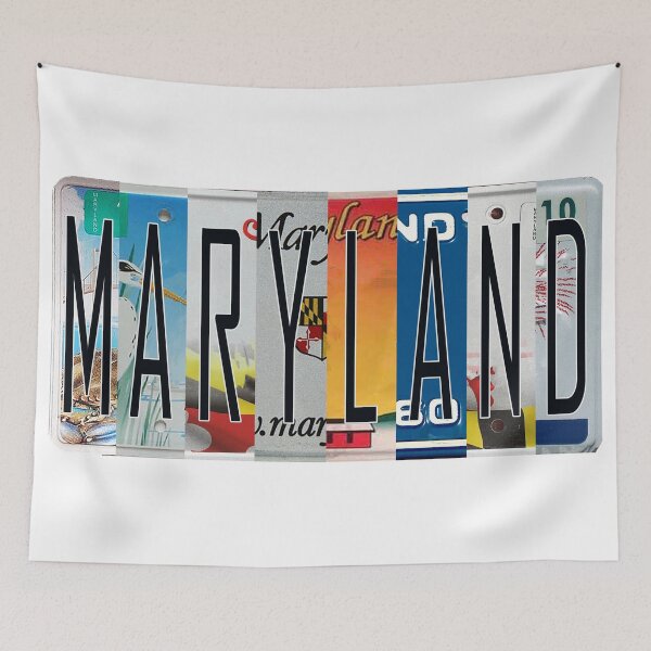 Item preview, Maryland License Plates designed and sold by stermitkermit.