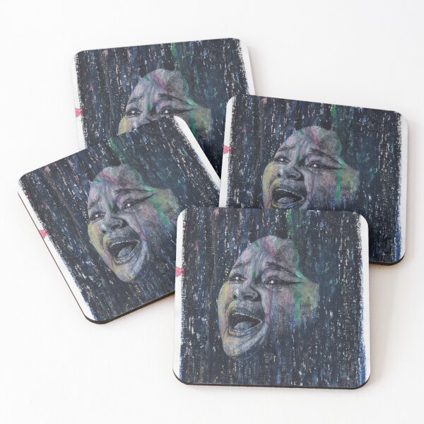 Item preview, Etta James - Hand Drawn Oil and Ink Portrait designed and sold by HRHildebrand.