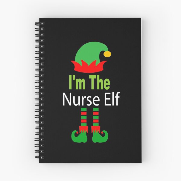 Item preview, I’m The Nurse Elf Funny Nursing Christmas designed and sold by JustBeeAwesome.