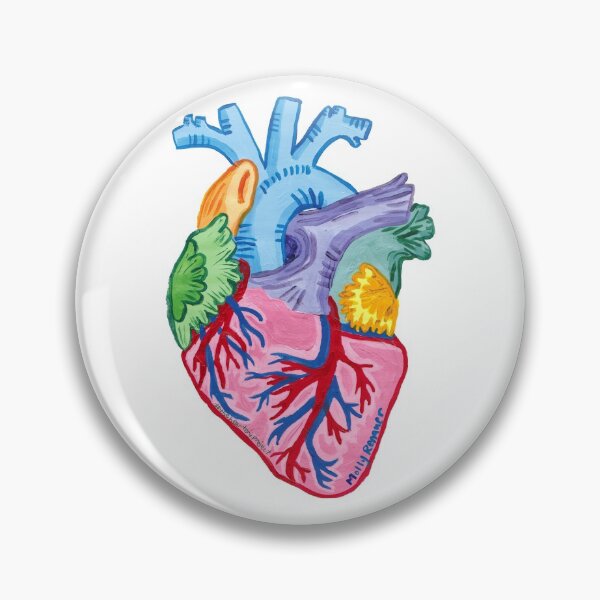 Item preview, Anatomical Heart designed and sold by Molly Renauer.