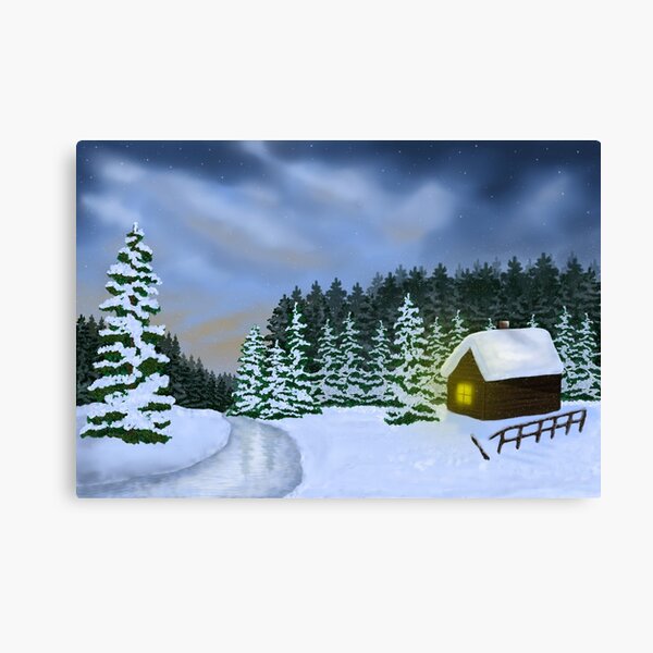 Item preview, Winter Landscape designed and sold by midmarchdesigns.