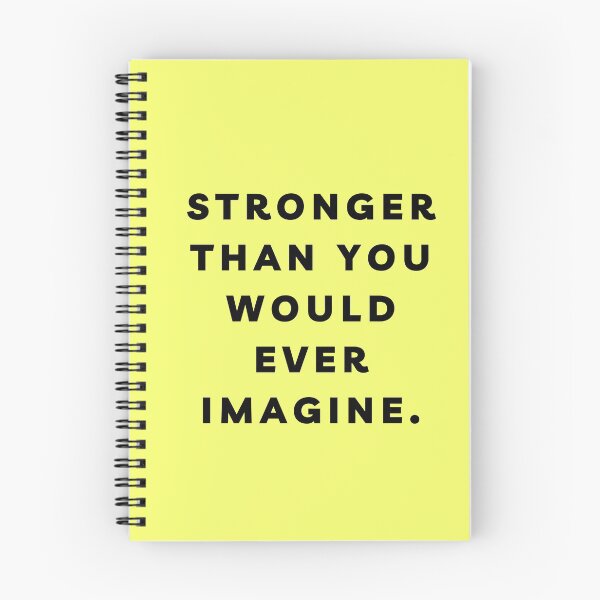 Item preview, STRONGER THAN YOU WOULD EVER IMAGINE. designed and sold by successmom.