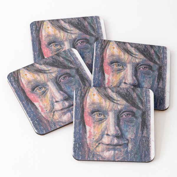 Item preview, Kathy Burke - Hand Drawn Oil and Ink Portrait designed and sold by HRHildebrand.