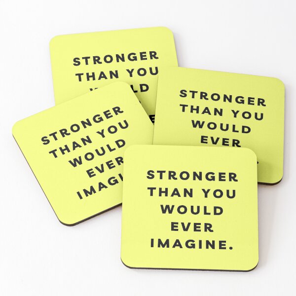 Item preview, STRONGER THAN YOU WOULD EVER IMAGINE. designed and sold by successmom.