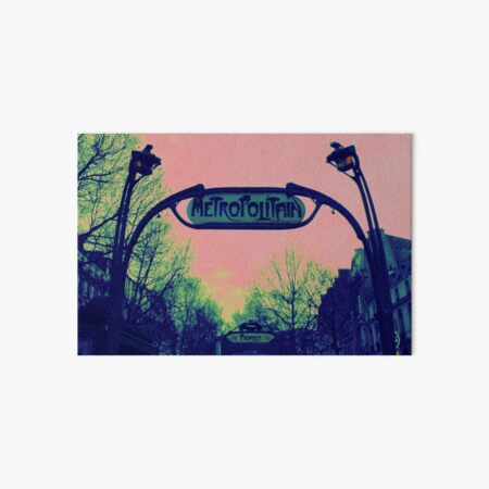 PARIS Art Board Print
