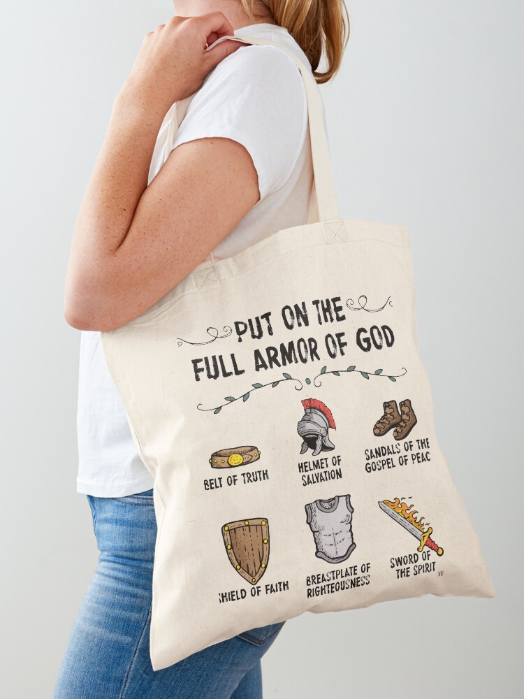 Put On The Full Armor Of God Tote Bag Put On The Full Armor Of God Tote Bag