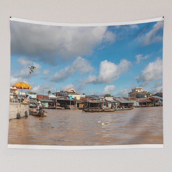Item preview, mekong River in vietnam south east asia designed and sold by Martin Berry Photography.