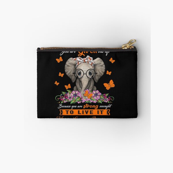 Item preview, Uterine Cancer Warrior Cute Elephant Lover Gifts designed and sold by Adropine.