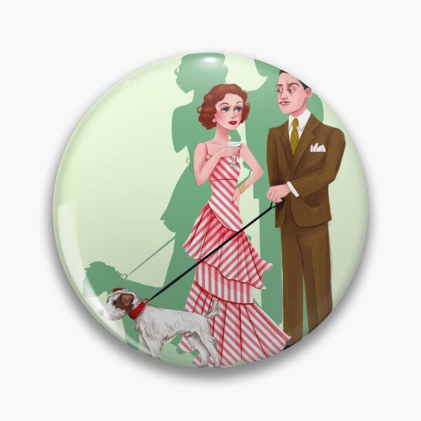 Item preview, The Thin Man - Myrna Loy & William Powell designed and sold by FromTheArchives.
