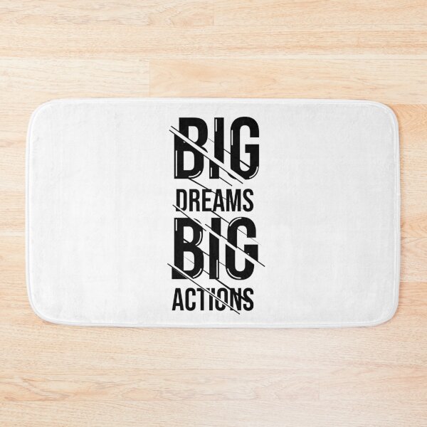 Item preview, Big Dreams Big Action designed and sold by MohamedRashed15.