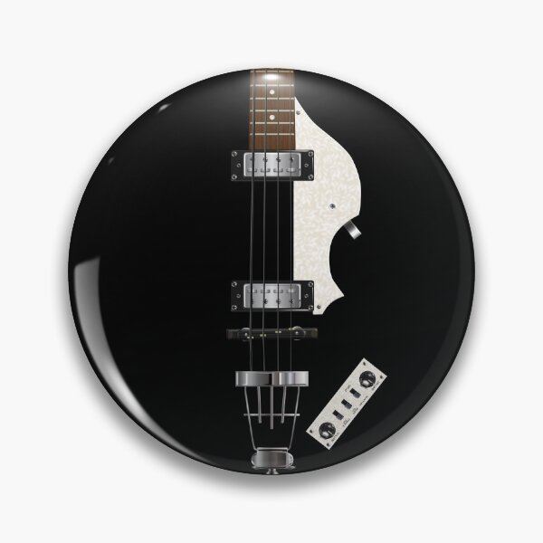Item preview, HOFNER 500/1 STYLE BASS GUITAR DIGITAL ILLUSTRATION designed and sold by WOOFANG.