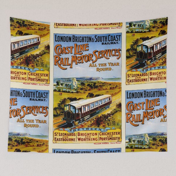 Item preview, London Brighton and South Coast Railways - The Brighton Line - Vintage Travel designed and sold by Culturio.