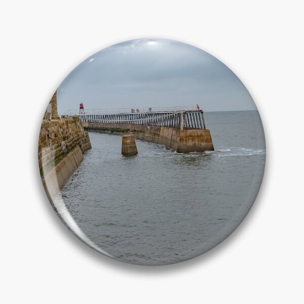 Item preview, West Pier in Whitby, North Yorkshire designed and sold by yackers1.