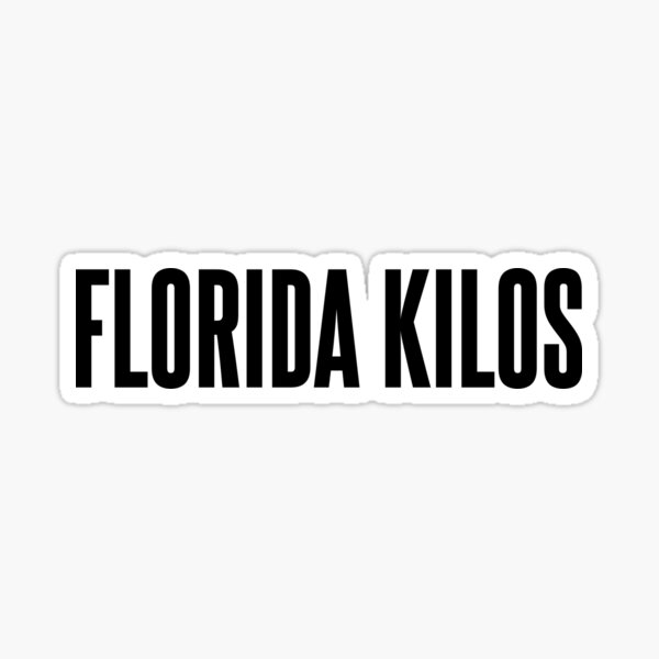 Item preview, Florida Kilos Lana Del Rey Sticker designed and sold by jellyjam27.