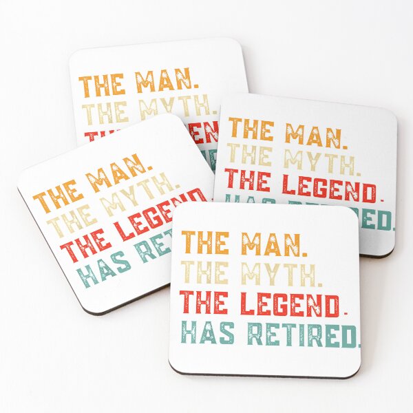 Item preview, Retired 2022 The Man Myth Legend Has Retired Retirement designed and sold by designreb.