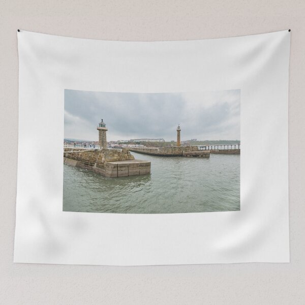 Item preview, The entrance to Whitby Harbour, North Yorkshire designed and sold by yackers1.