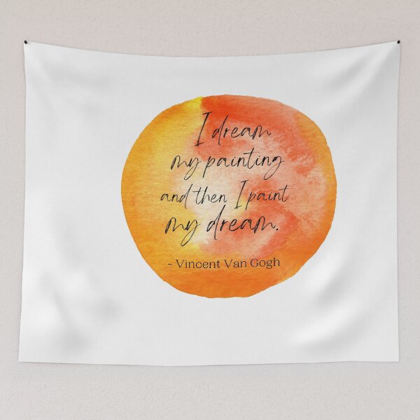 Item preview, I dream my painting and then I paint my dream -starry night, van gogh designed and sold by designsbyreaia.