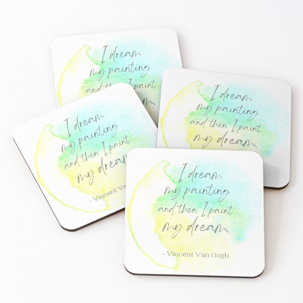 Item preview,  I dream my painting and then I paint my dream - van gogh  designed and sold by designsbyreaia.